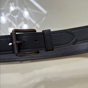 Dickies Leather Men's Belt in Black - Classic Casual Style size 38